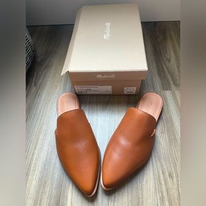 Madewell The Gemma Mule in Leather